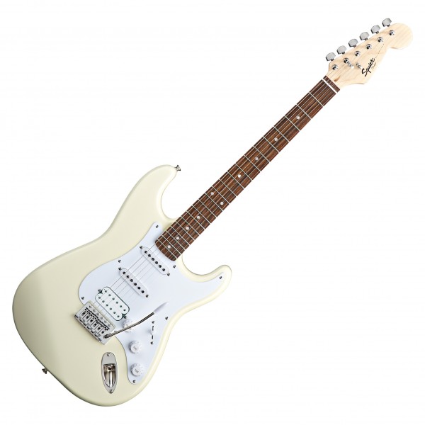 Squier by Fender Bullet Stratocaster with HSS, Arctic White