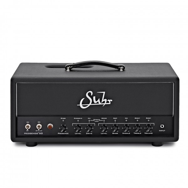 Suhr Hedgehog 50 Valve Head, Black Tolex