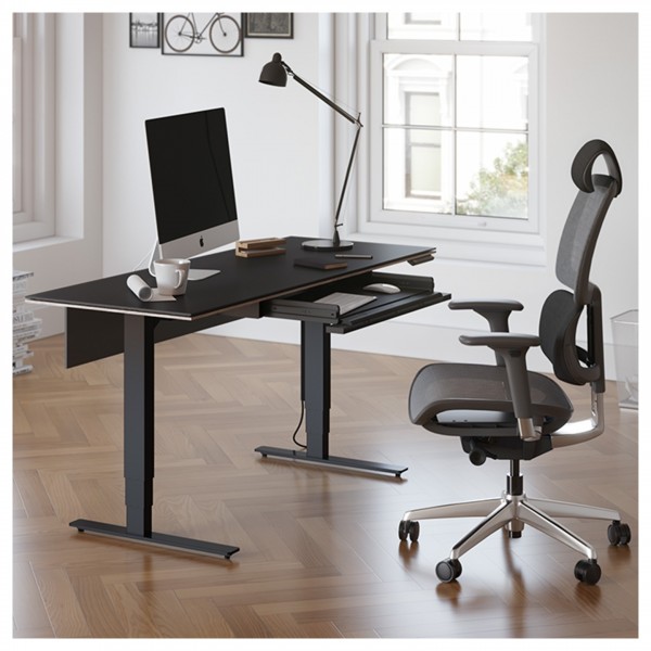 BDI Stance 6659 Keyboard Drawer Black Lifestyle View 3