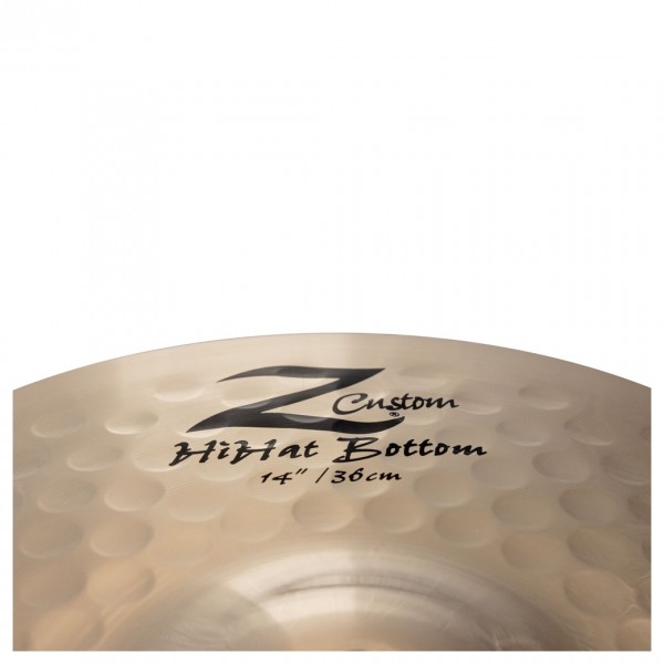 Zildjian Z Custom 14" Hi Hats - Bottom Detail