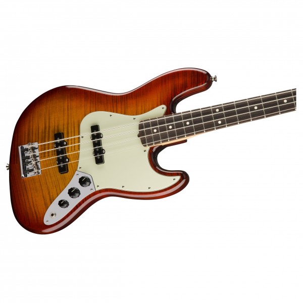Fender LTD American Pro Jazz Bass FMT 2017, Sunburst Side