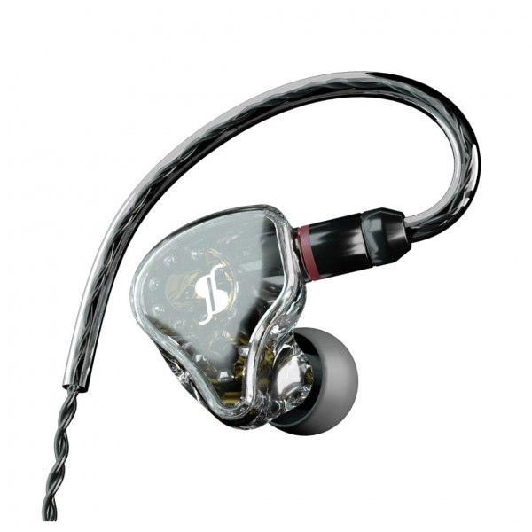 Stagg 3 Driver Sound-Isolating In-Ear Monitors, Transparant