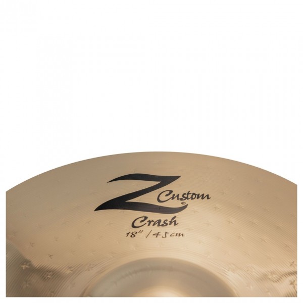 Zildjian Z Custom 18" Crash - Detail