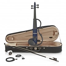 Yamaha SV130 Silent Violin Kit, Navy Blue