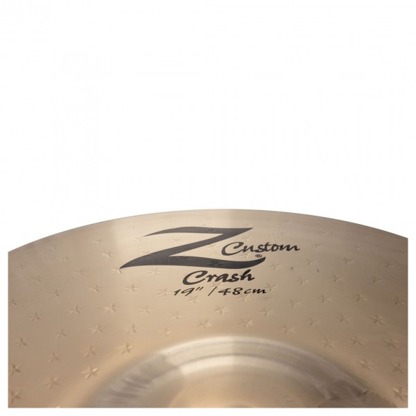 Zildjian Z Custom 19" Crash - Detail