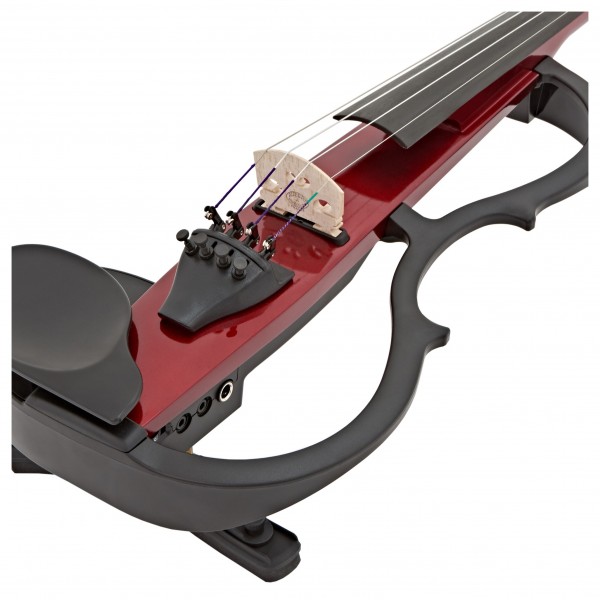 Yamaha SV130 Silent Violin, Candy Apple Red at Gear4music