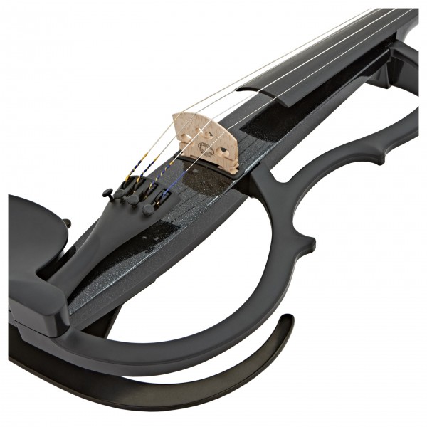 Yamaha SV150 Silent Violin, Black Sparkle at Gear4music