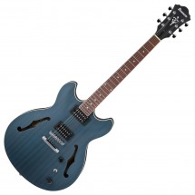 Ibanez AS53 Artcore, Transparent Blue Flat