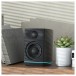 FiiO SP3 Active Desktop Speakers, Black Lifestyle View