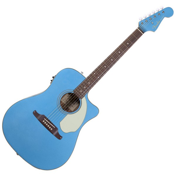 Fender Sonoran SCE Electro Acoustic Guitar, Lake Placid Blue