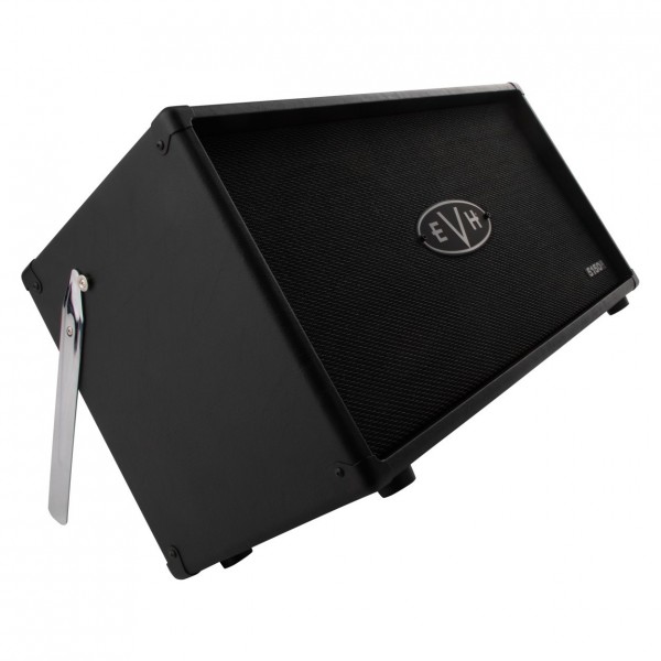 EVH 5150 III 50s Stealth 2x12 Speaker Cab, Angled Right