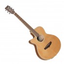 Tanglewood TW4 Winterleaf Super Folk Left Handed Electro Acoustic, Natural