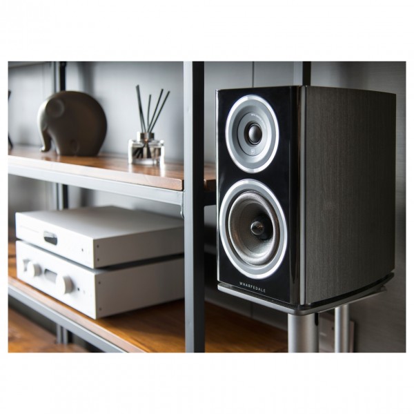 Wharfedale Diamond 11.1 Bookshelf Speakers (Pair), Blackwood at AV.com