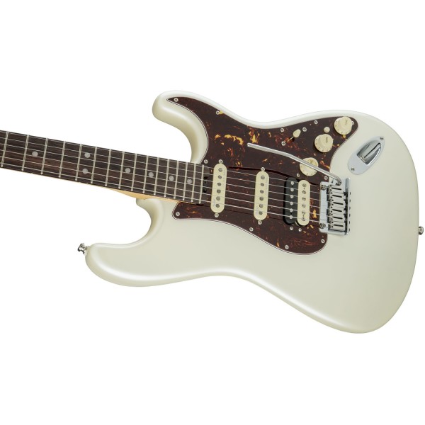 Fender American Elite Stratocaster, HSS Shawbucker RW, Olympic Pearl