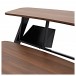 4 Tier Home Studio Desk by Gear4music, Walnut