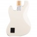 Fender Deluxe Jazz Bass Guitar, Olympic White