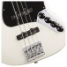 Fender Deluxe Jazz Bass Guitar, White