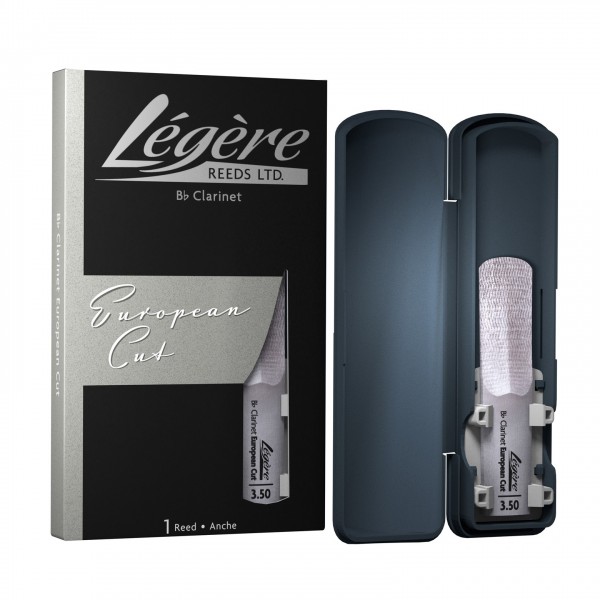 Legere Bb Clarinet European Cut Reed, 3.5 - Case,reed,box