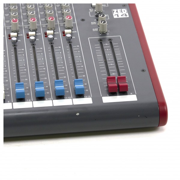 Allen and Heath ZED-14 USB Compact Stereo Mixer - Secondhand at Gear4music