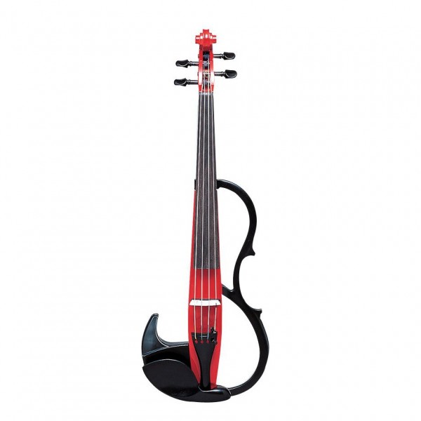 Yamaha SV200 Concert Silent Violin, Cardinal Red