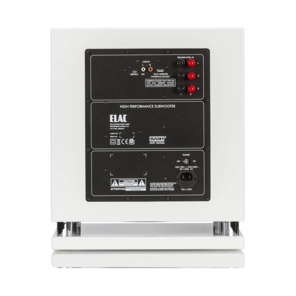 ELAC SUB 2050 Satin White Subwoofer