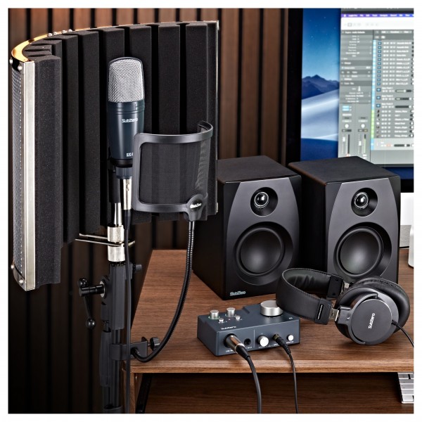 SubZero BASE-1 2-Channel Audio Interface Bundle