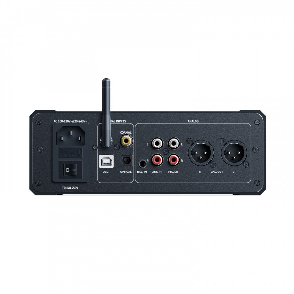 Fiio K9 Desktop DAC and Headphone Amp - Rear