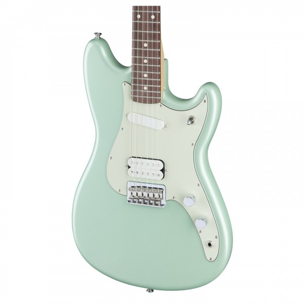 Fender Duo Sonic HS Electric Guitar, RW, Surf Green at Gear4music