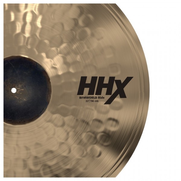 Sabian HHX 22" BFM World Ride Cymbal - Detail