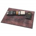 Drum N Base Vintage Persian Pedal & Amp Series Rug, Red & Black - Pedalboard Example 1