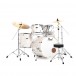 Pearl Export EXX 22'' Rock Drum Kit c/taburete gratis, Slipstream Blanco