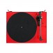 Pro-Ject Debut Carbon Evo Turntable, Red Front View