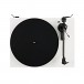 Pro-Ject Debut Carbon Evo Turntable, White Front View