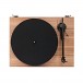 Pro-Ject Debut Carbon Evo Turntable, Walnut Front View