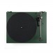 Pro-Ject Debut Carbon Evo Turntable, Green Front View