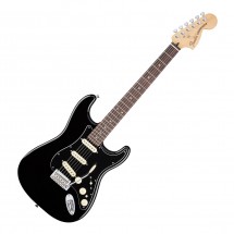Fender Deluxe Stratocaster Electric Guitar, Black