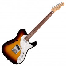 Fender Deluxe Telecaster Thinline RW, 3-Tone Sunburst