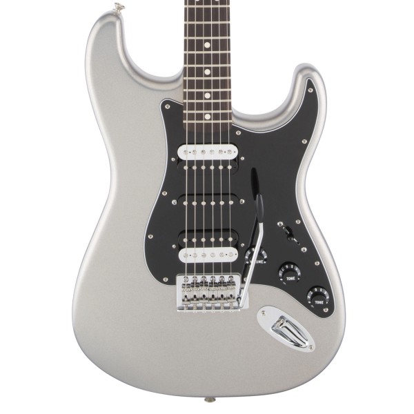 Fender Standard Strat HSH Electric Guitar, Ghost Silver at Gear4music