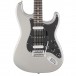 Fender Standard Strat HSH Electric Guitar, Ghost Silver