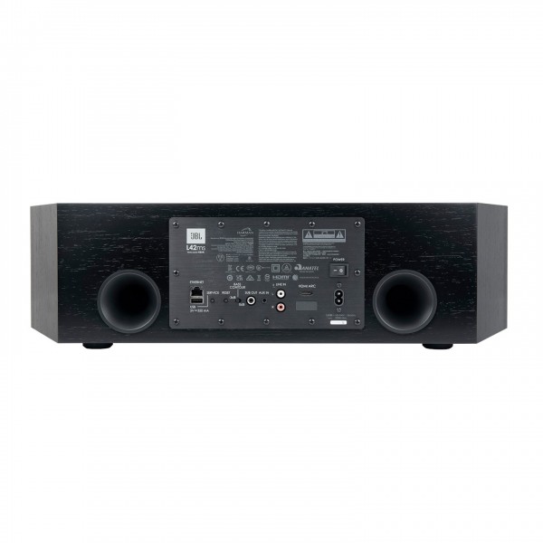 JBL L42ms Music System, Black Back View