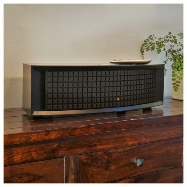 JBL L42ms Music System, Black Lifestyle View