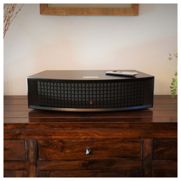 JBL L42ms Music System, Black Lifestyle View 2