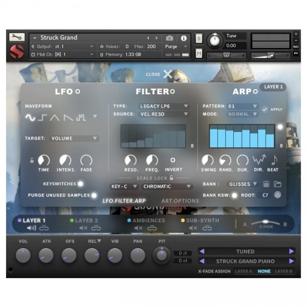 SoundIron Struck Grand Piano