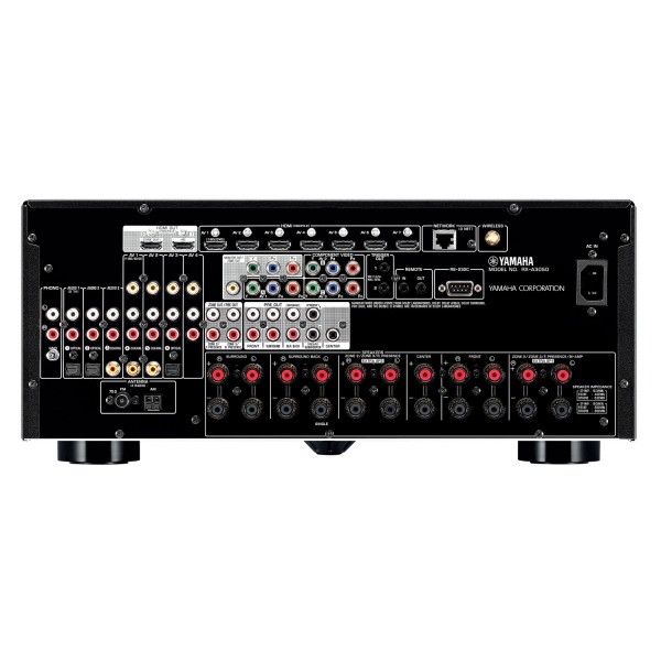 Yamaha RXA3050 Aventage AV Receiver with MusicCast, Black