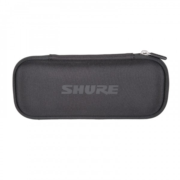 Shure Nexadyne Dynamic Supercardioid Handheld Microphone, Black - Case, Front