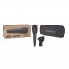Shure Nexadyne Dynamic Supercardioid Handheld Microphone, Black - With Accessories