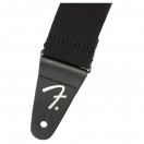 Fender SuperSoft Strap, Black, 2"