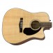 Fender CD-60SCE Dreadnought, Natural