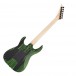 Jackson Pro DK2 Dinky, Green Glow, Rear Angled Right