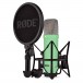 Rode NT1 Signature Series Condenser Microphone, Green - Main Angled